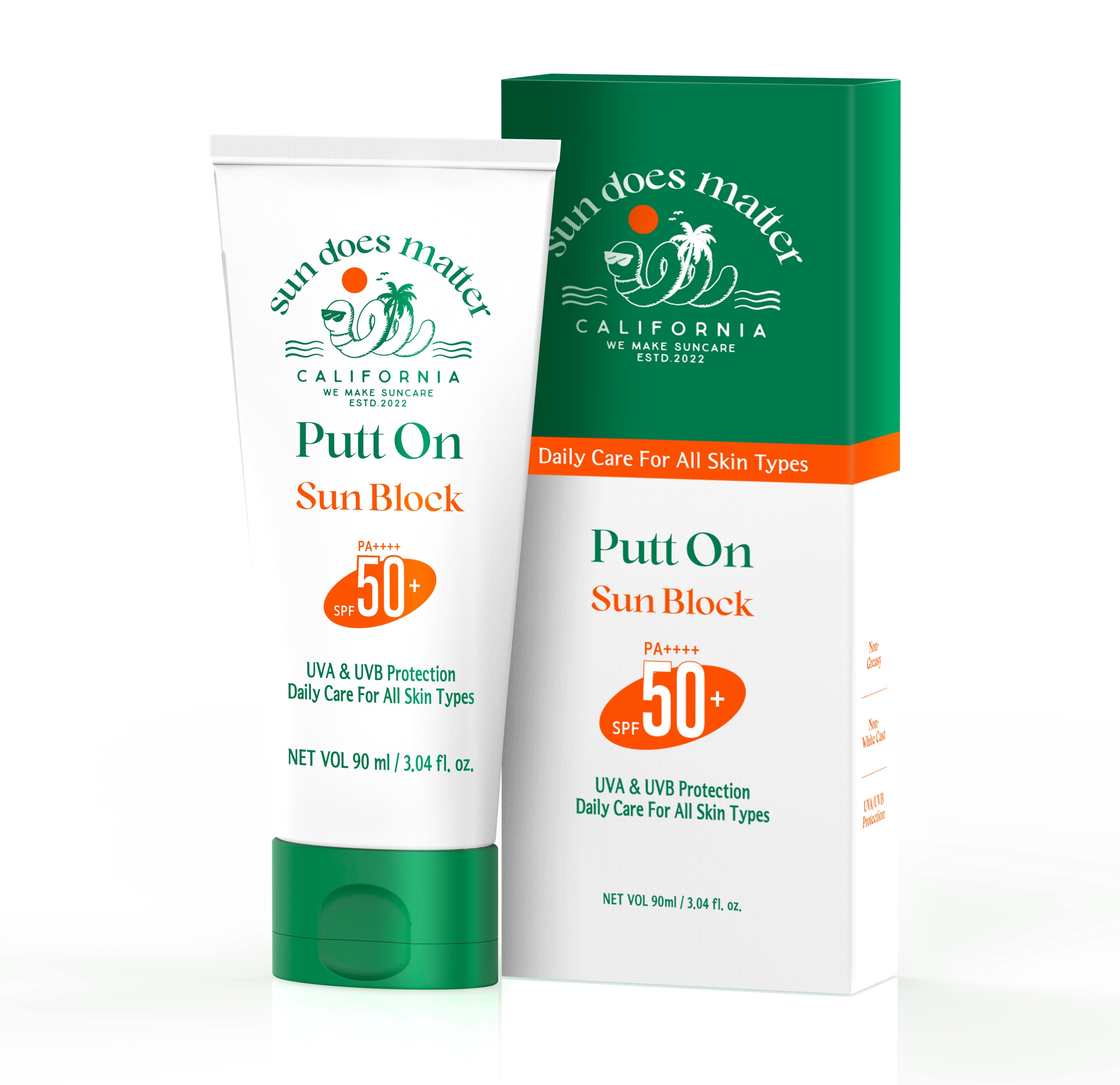 Putt On Sun Block SPF50+ PA++++