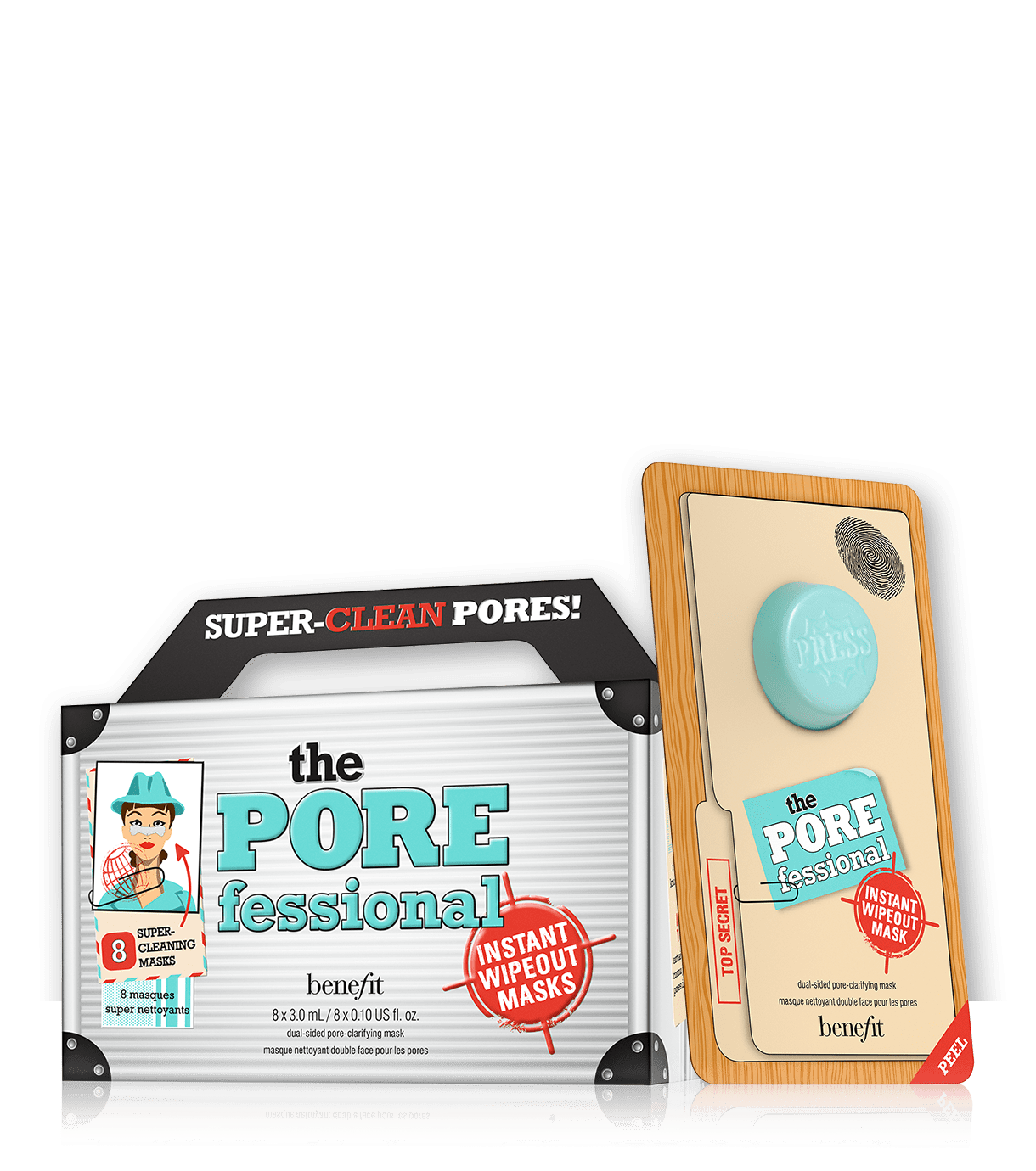 The POREfessional Instant Wipeout Pore Cleansing Masks