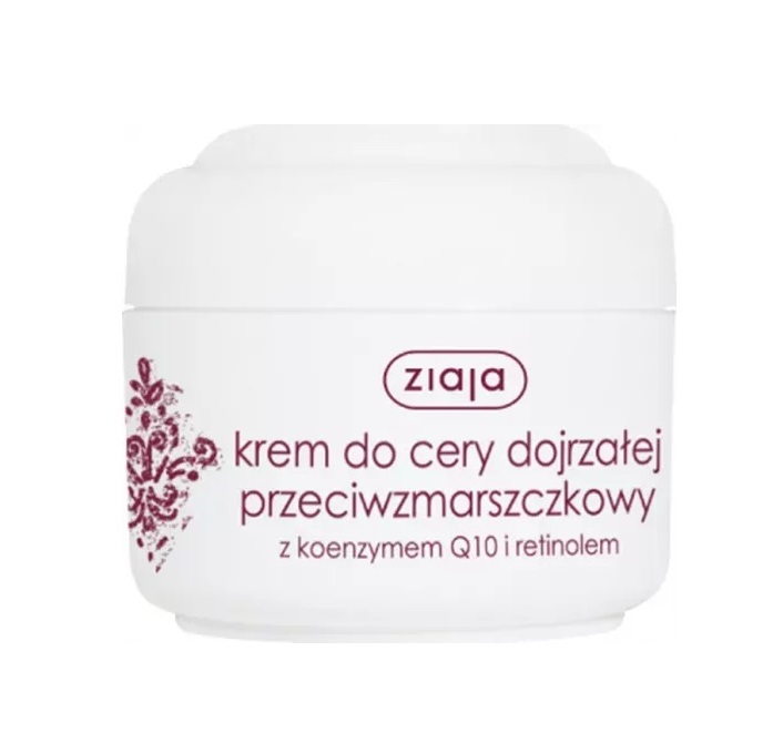 Cream for Mature Skin with Coenzyme Q10 & Retinol 