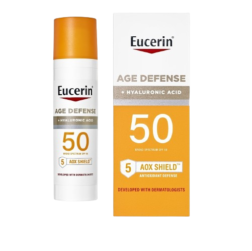 Tinted Age Defense + Hyaluronic Acid Sunscreen SPF50