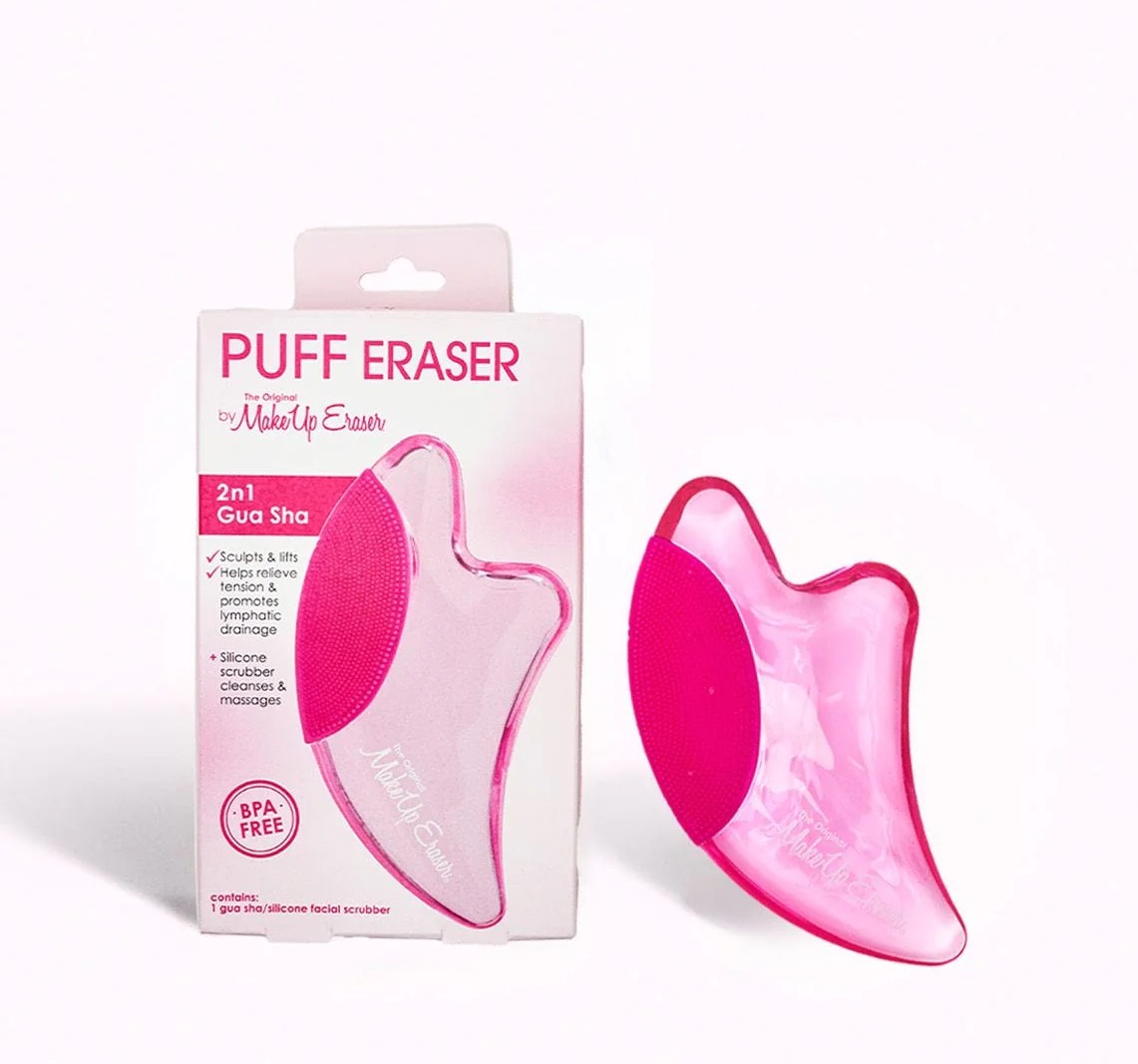 Puff Eraser 2n1 Gua Sha