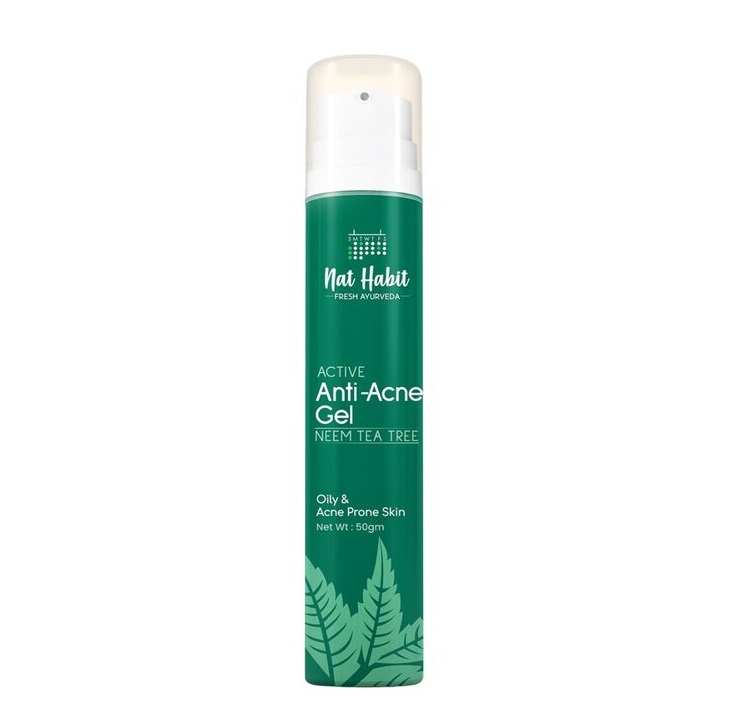 Active Anti-Acne Neem Tea Tree Gel