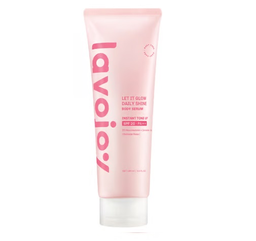 Let It Glow Daily Shine Body Serum Instant Tone Up SPF20 PA++