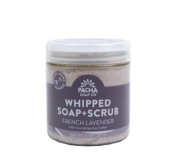 French Lavender Whipped Soap + Scrub