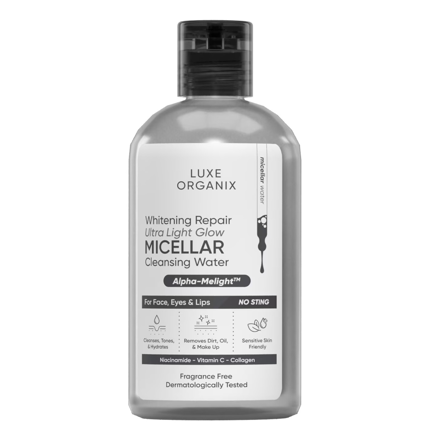 Whitening Repair Ultra Light Glow Micellar Cleansing Beauty Water
