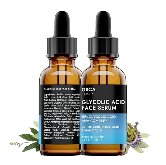 Glycolic Acid Face Serum 15% Glycolic Acid AHA Complex