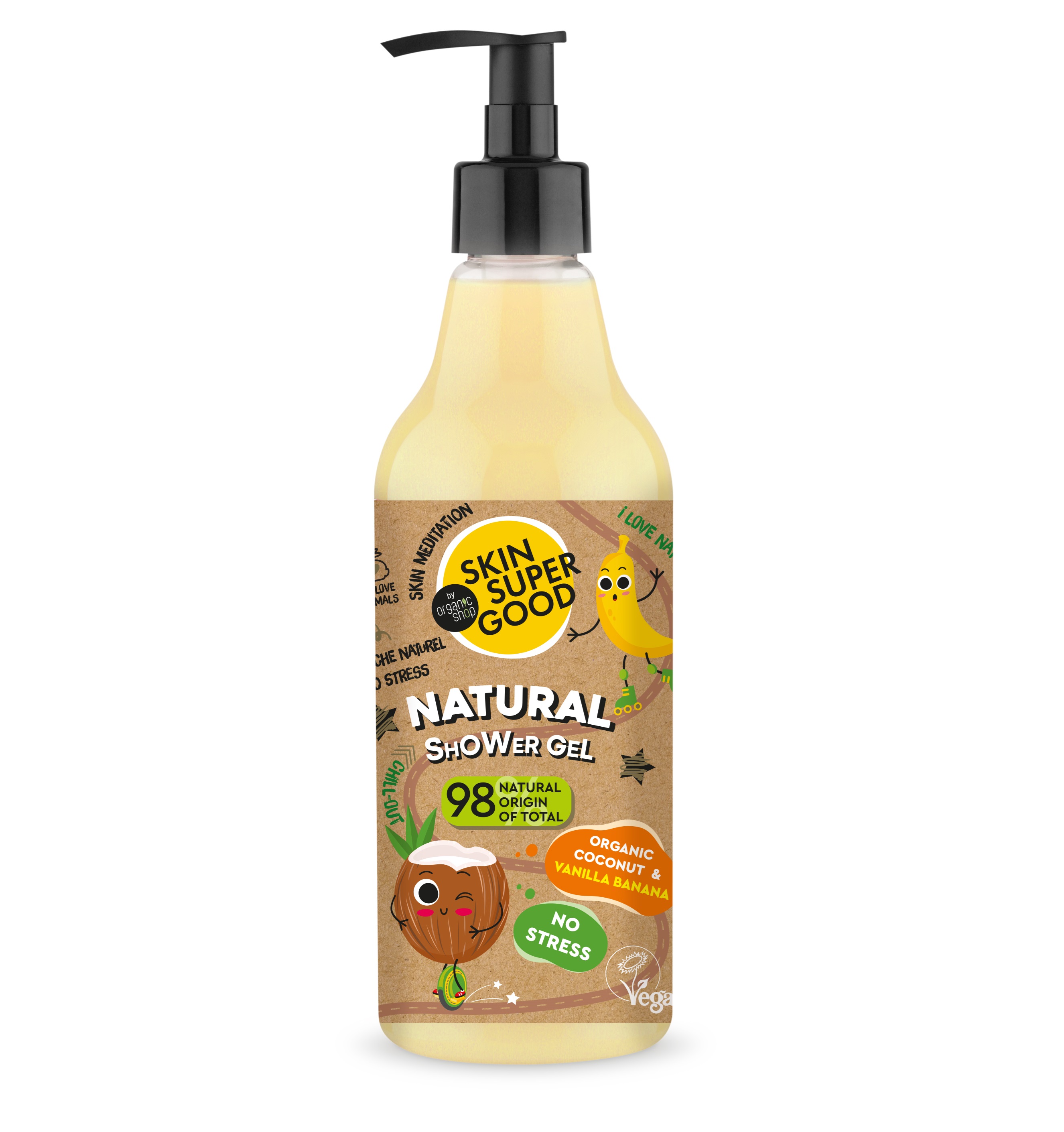 Skin Super Good Natural Shower Gel No Stress